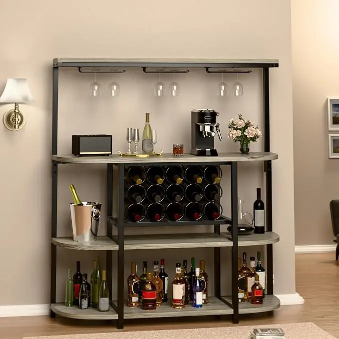 PUKAMI Mini Wine Bar Cabinet