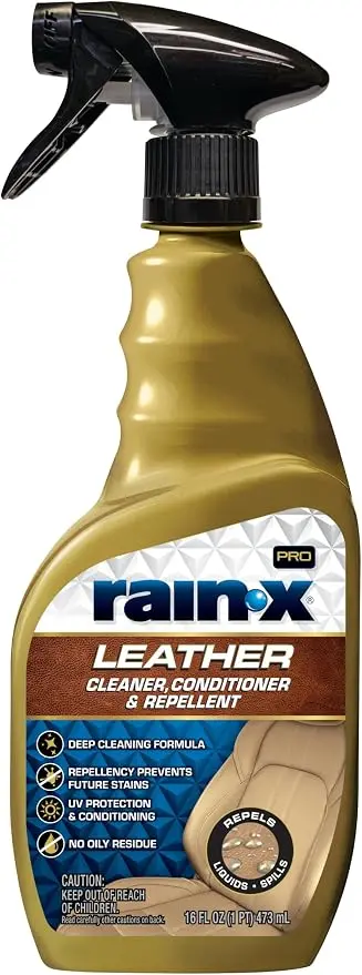 Rain-X 620236SRP Leather Cleaner Conditioner & Repellent