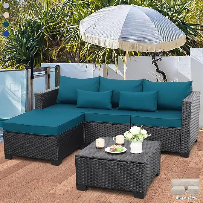 Rattaner Wicker Patio Furniture Set