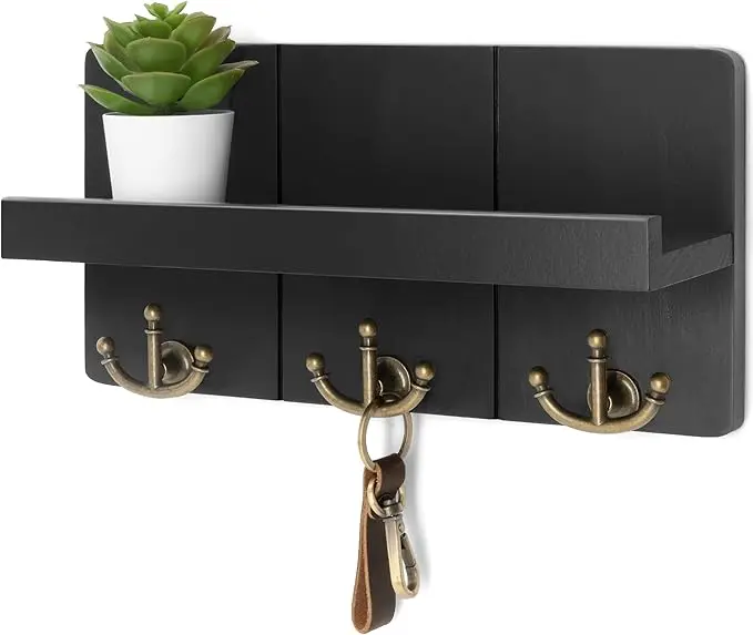 Rebee Vision Decorative Key and Mail Holder for Wall