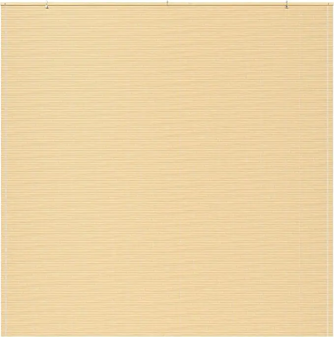 Red Lantern Bamboo Cordless Window Shade