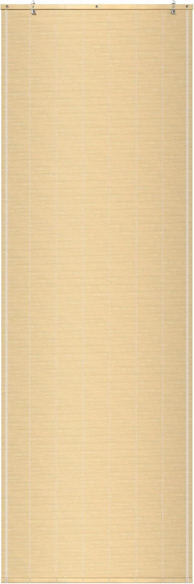 Red Lantern Matchstick Cordless Window Shade
