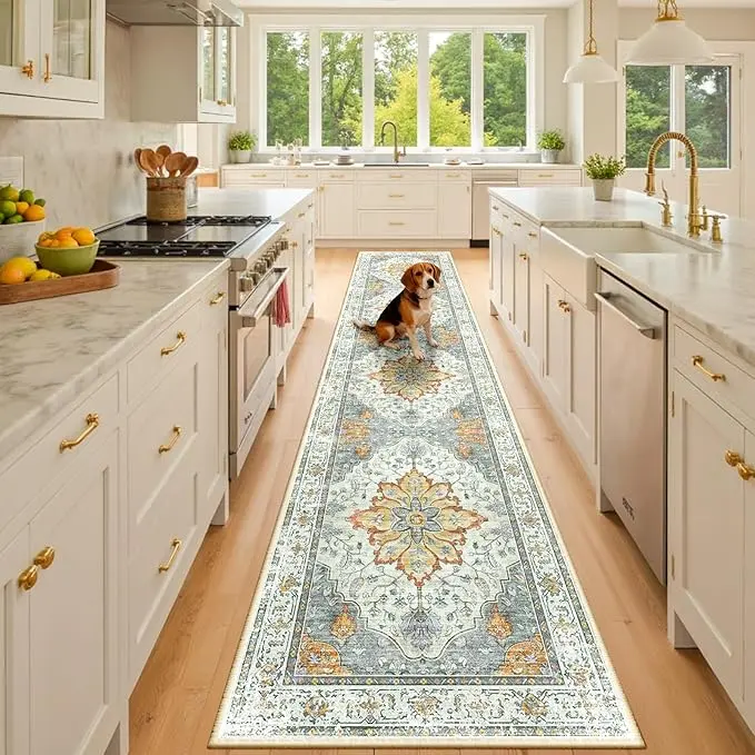 RELEANY Area Rugs 2'x10' Runner Rug Non Slip Washable