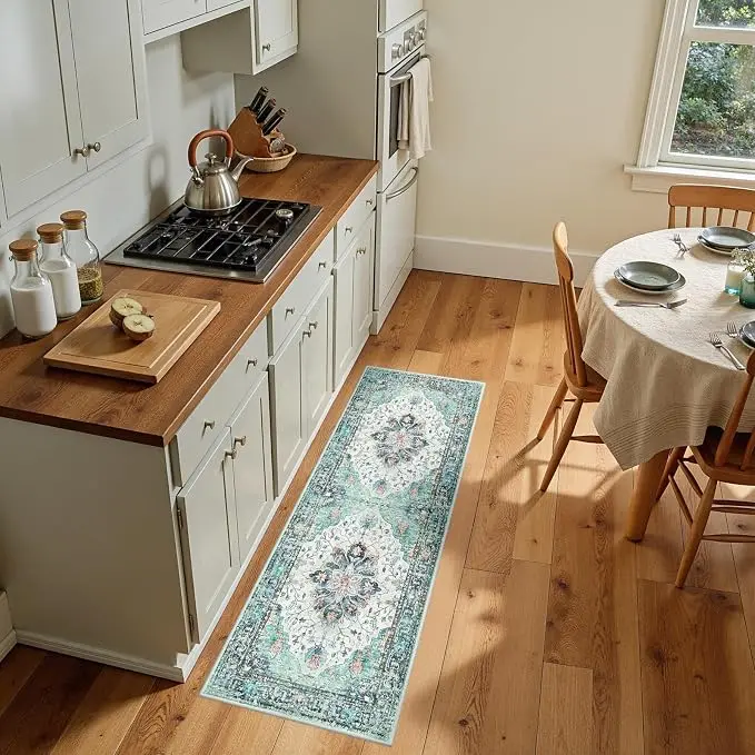 RELEANY Area Rugs 2'x5' Runner Rug Non Slip Washable