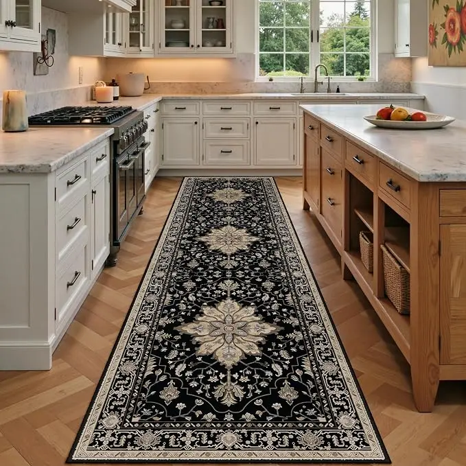 RELEANY Area Rugs 3'x9' Runner Rug Non Slip Washable