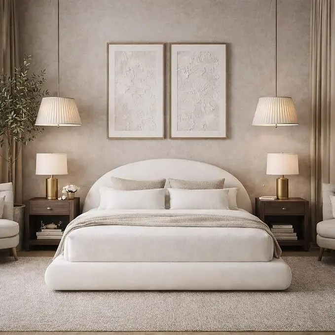 Round Bed – Washable Zip Cover