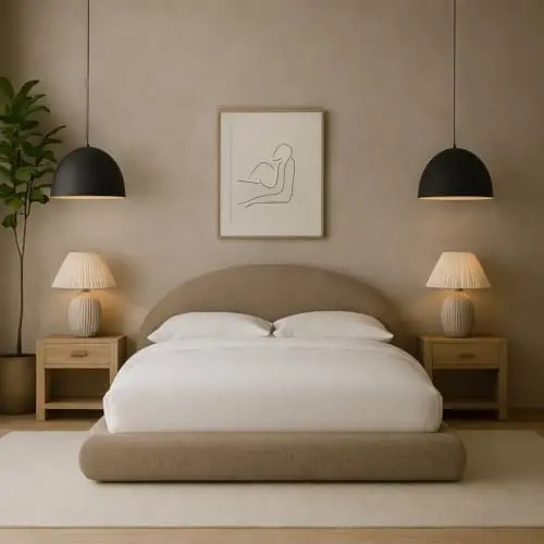 Round Bed – Washable Zip Cover