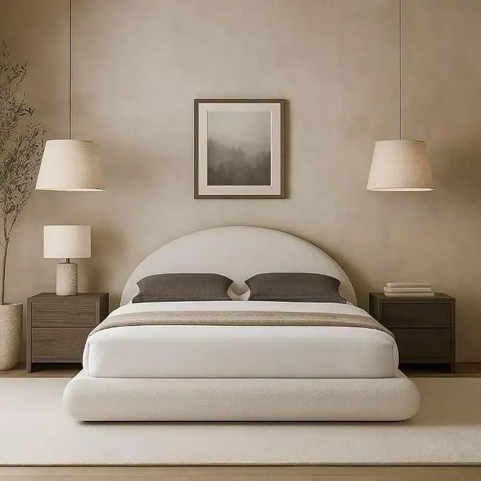 Round Bed – Washable Zip Cover