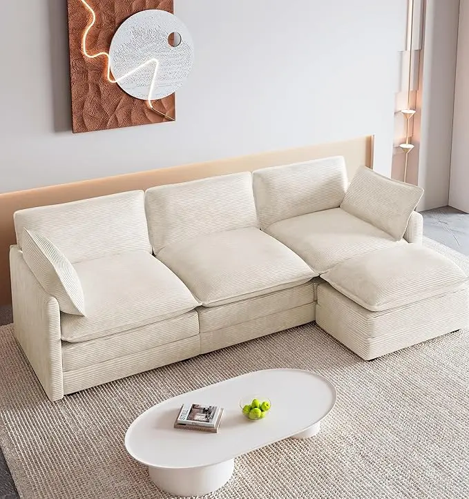ROWHY 112'' Oversized Modular Sectional Cloud Couch