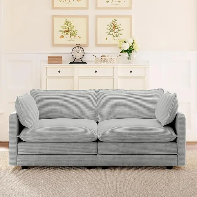 ROWHY 78'' Sectional 2 Seat Cloud Loveseat