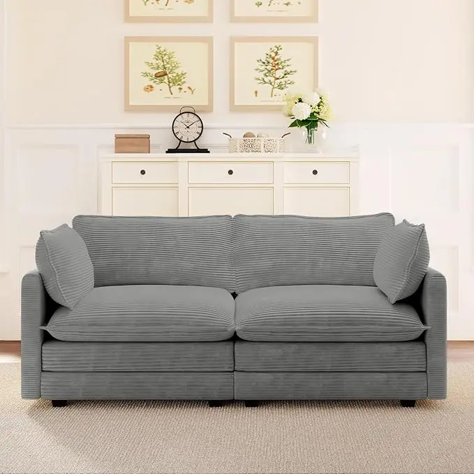ROWHY 78'' Sectional 2 Seat Cloud Loveseat