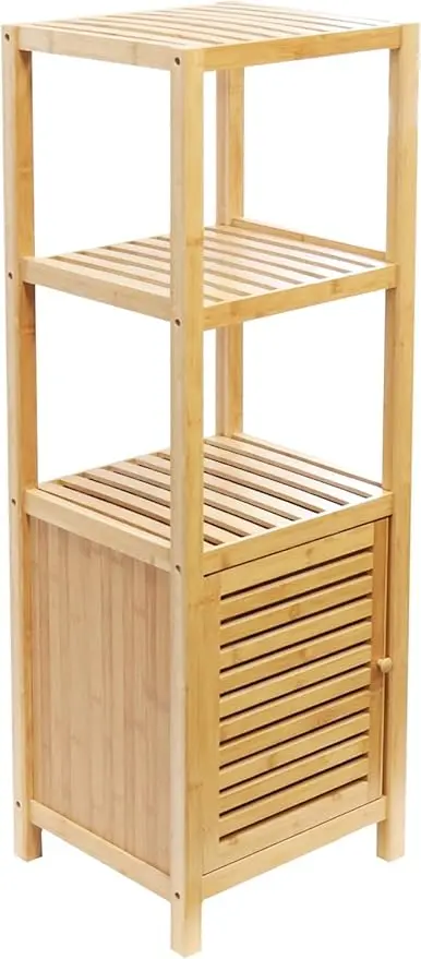 RoyalHouse Bamboo 3-Tier Floor Organizer