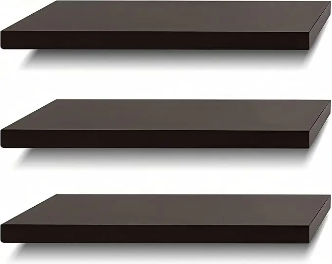 SAUMONIERES Floating Shelves Wall Shelf Solid Wood