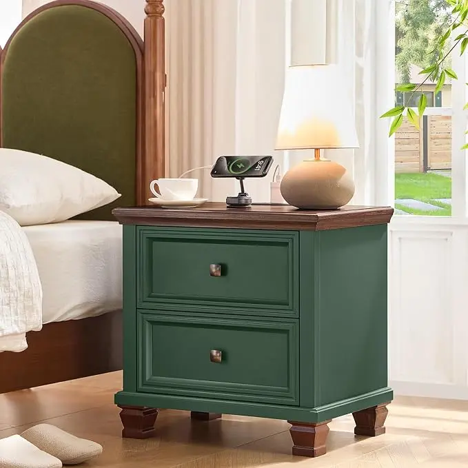 SAVOR LIFE Farmhouse Nightstand