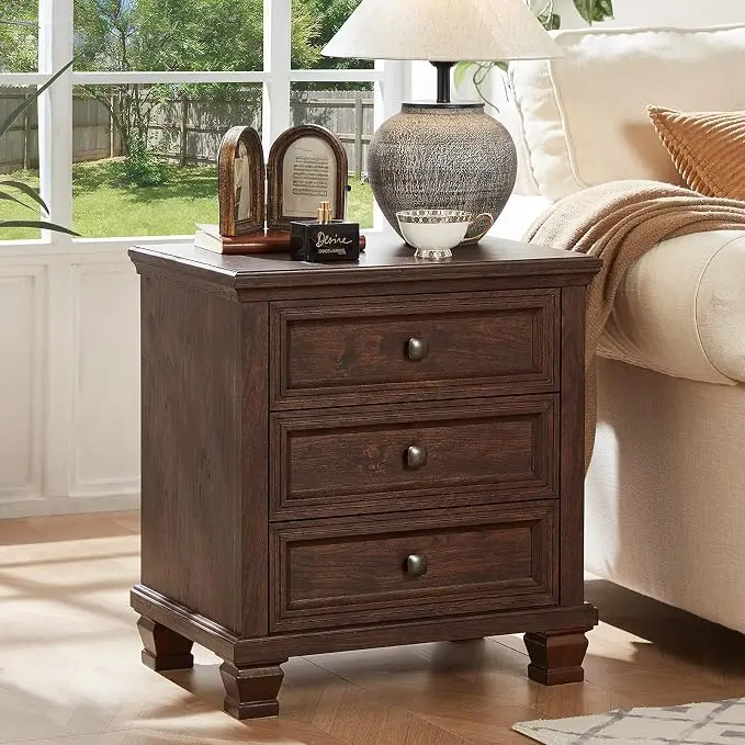 SAVOR LIFE Farmhouse Nightstand