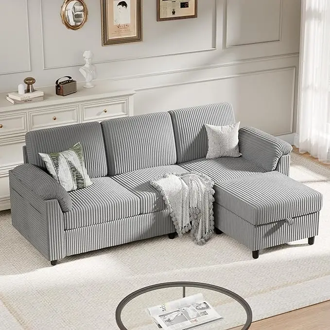 Sectional Sofa Couch for Living Room, L Shaped Couch
