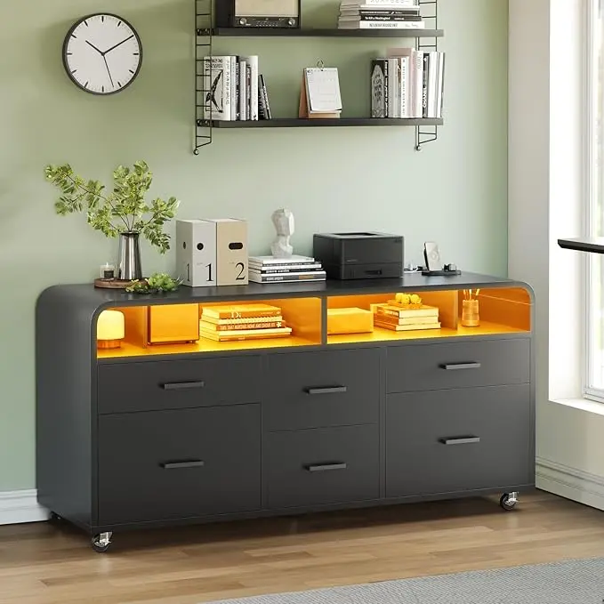 SEDETA 6 Drawer File Cabinet