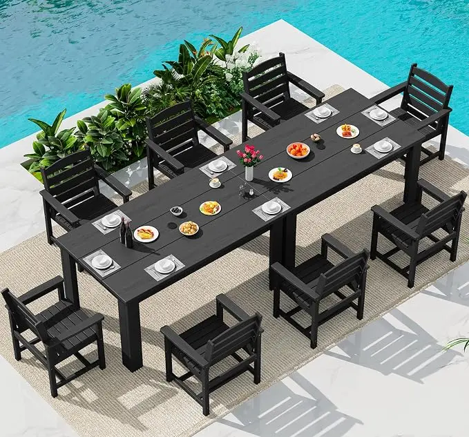SERWALL HDPE Dining Set for 8