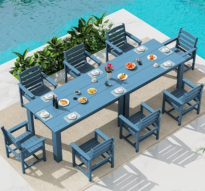 SERWALL HDPE Dining Set for 8