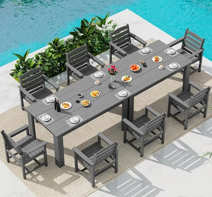 SERWALL HDPE Dining Set for 8