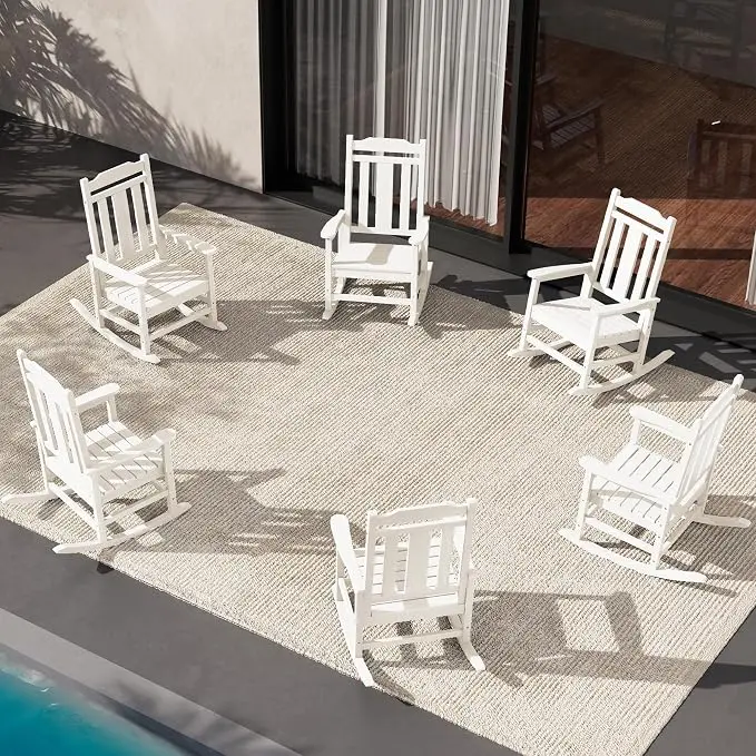 SERWALL HDPE Outdoor Rocking Chair