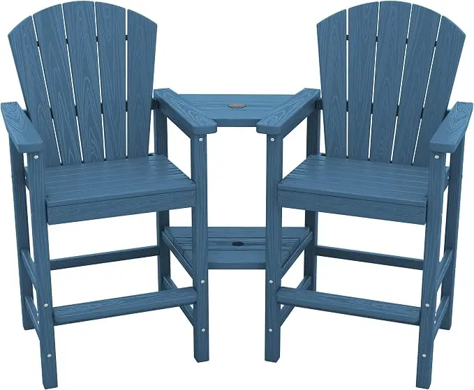 SERWALL Tall Adirondack Chairs Set of 2