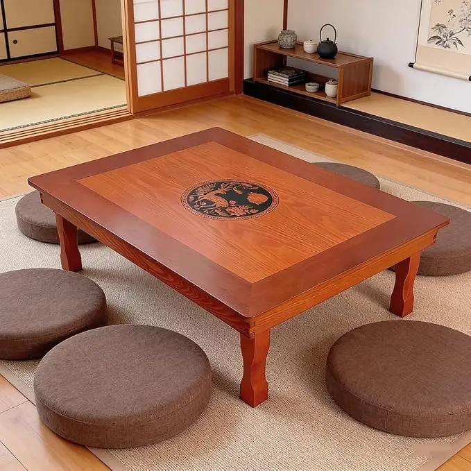 SH-tables Folding Table, Korean Solid Wood Dining Table/Study Table/Coffee