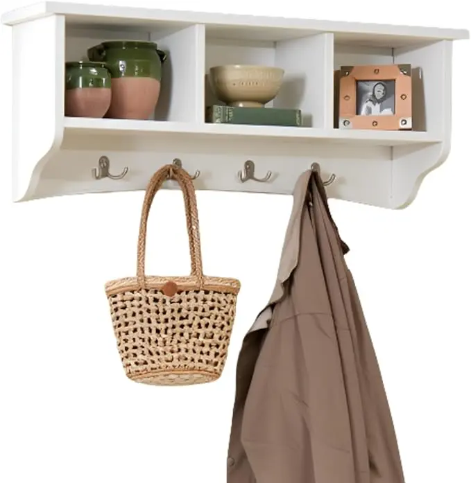 Shaker Cottage 36-Inch Wall-Mounted Coat Rack