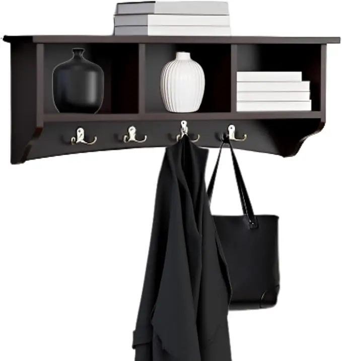 Shaker Cottage Wall-Mounted Coat Rack