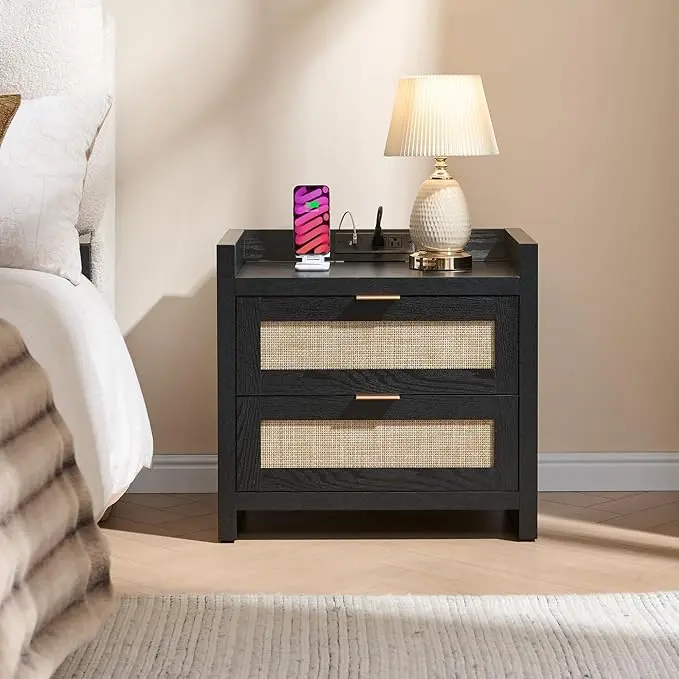SICOTAS Night Stand Bedside Table
