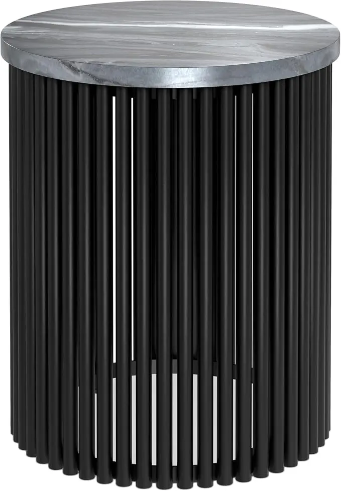 SIMPLIHOME Demy Metal Accent Table