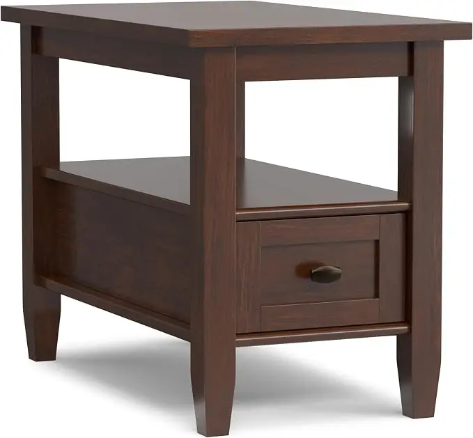 SIMPLIHOME Warm Shaker End Table