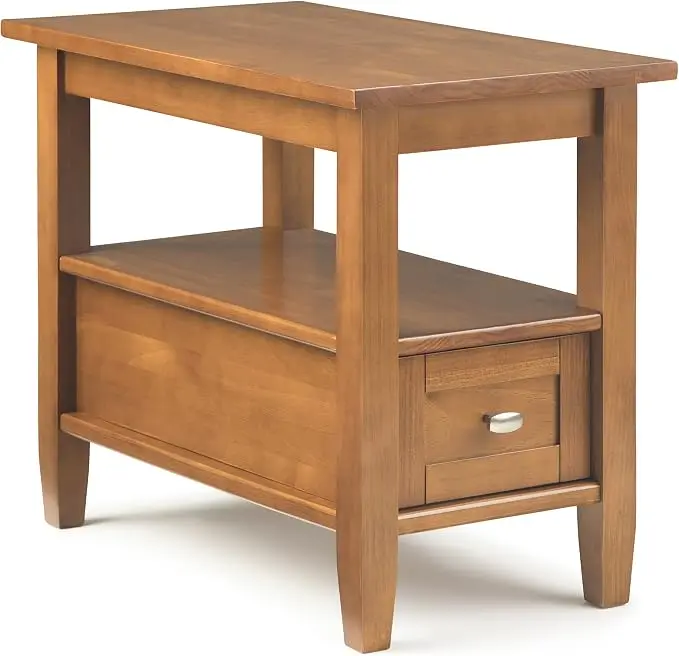 SIMPLIHOME Warm Shaker End Table