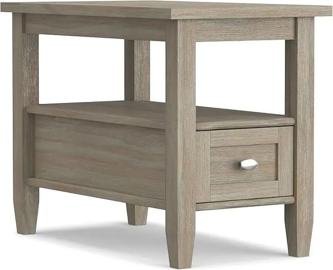 SIMPLIHOME Warm Shaker End Table