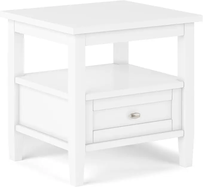 SIMPLIHOME Warm Shaker End Table