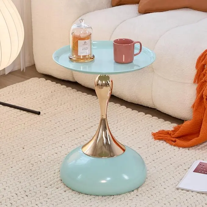 Sleek Hourglass Side Table