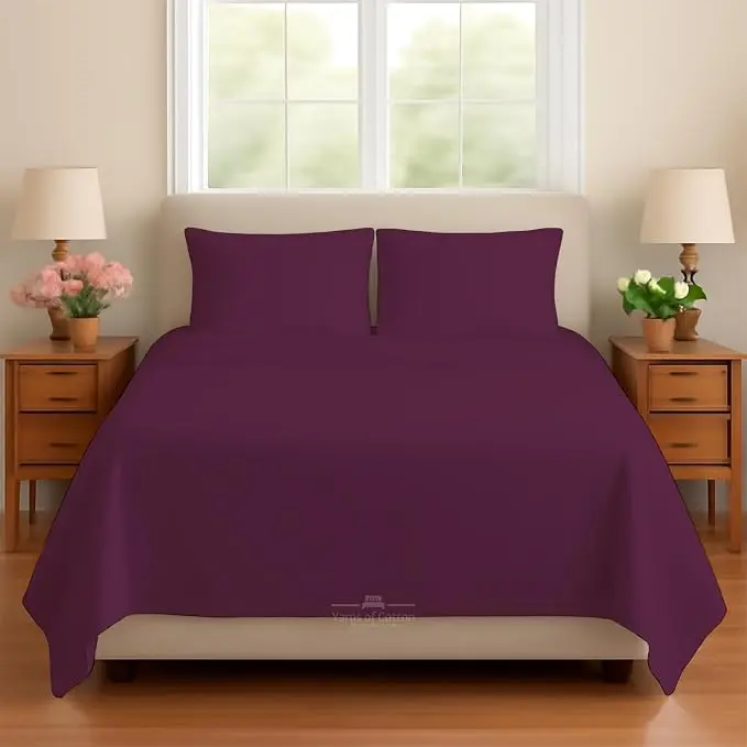 Sleeper Sofa Bed Sheet, 100% Cotton 400 Thread Count, 4 Piece Set, Deep Pocket
