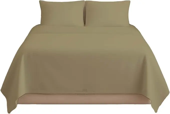 Sleeper Sofa Bed Sheet, 100% Cotton 400 Thread Count, 4 Piece Set, Deep Pocket
