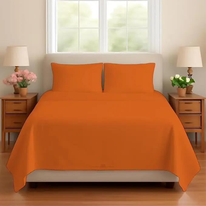 Sleeper Sofa Bed Sheet, 100% Cotton 400 Thread Count, 4 Piece Set, Deep Pocket