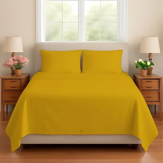 Sleeper Sofa Bed Sheet, 100% Cotton 400 Thread Count, 4 Piece Set, Deep Pocket
