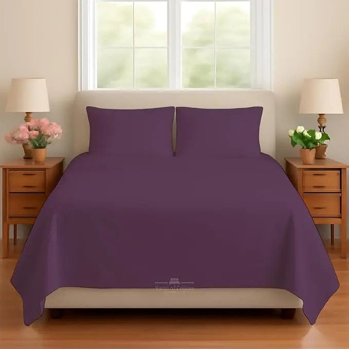 Sleeper Sofa Bed Sheet, 100% Cotton 400 Thread Count, 4 Piece Set, Deep Pocket