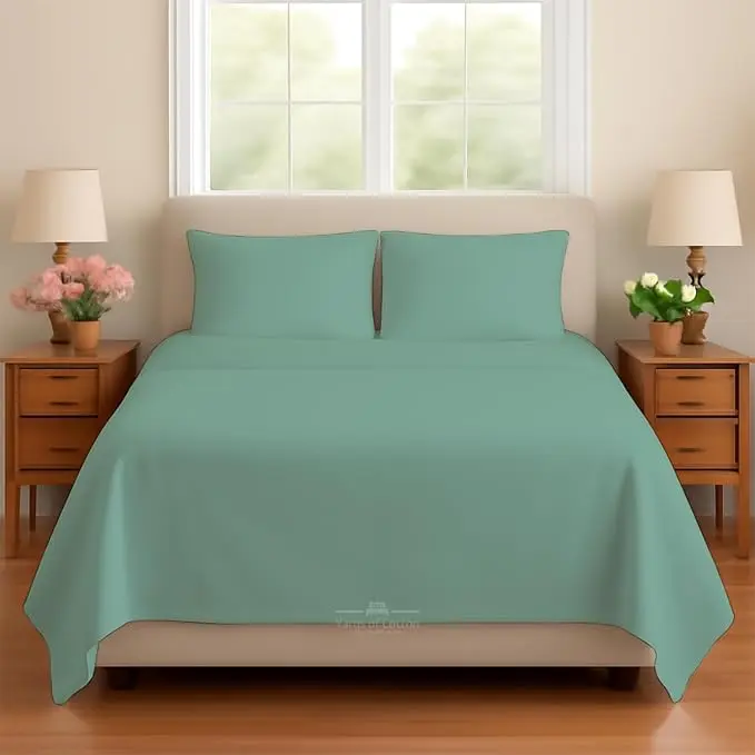 Sleeper Sofa Bed Sheet, 100% Cotton 400 Thread Count, 4 Piece Set, Deep Pocket