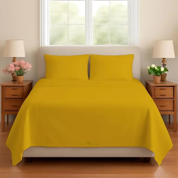 Sleeper Sofa Bed Sheet, 100% Cotton 400 Thread Count, 4 Piece Set, Deep Pocket