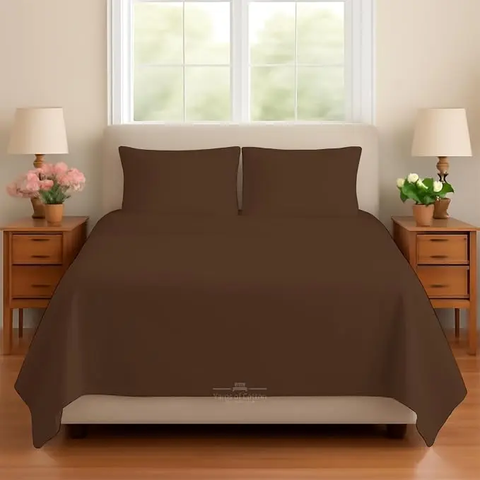 Sleeper Sofa Bed Sheet, 100% Cotton 400 Thread Count, 4 Piece Set, Deep Pocket