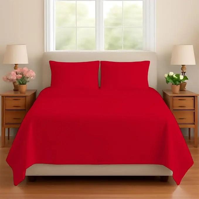 Sleeper Sofa Bed Sheet, 100% Cotton 400 Thread Count, 4 Piece Set, Deep Pocket