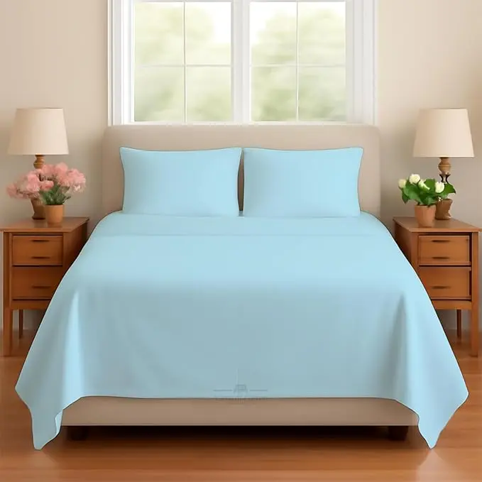 Sleeper Sofa Bed Sheet, 100% Cotton 400 Thread Count, 4 Piece Set, Deep Pocket