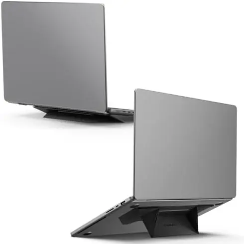 Slim Fold Adhesive Laptop Stand Foldable Portable