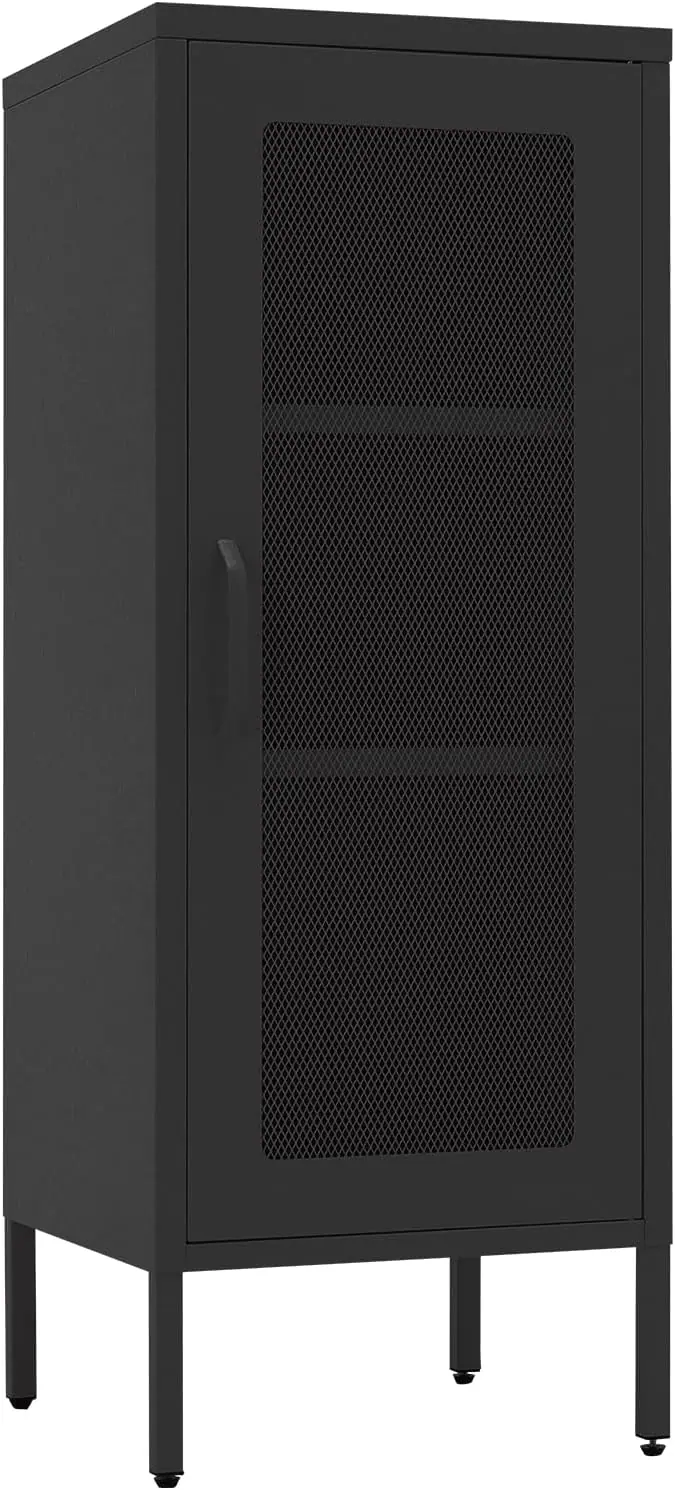 Slim Metal Storage Cabinet