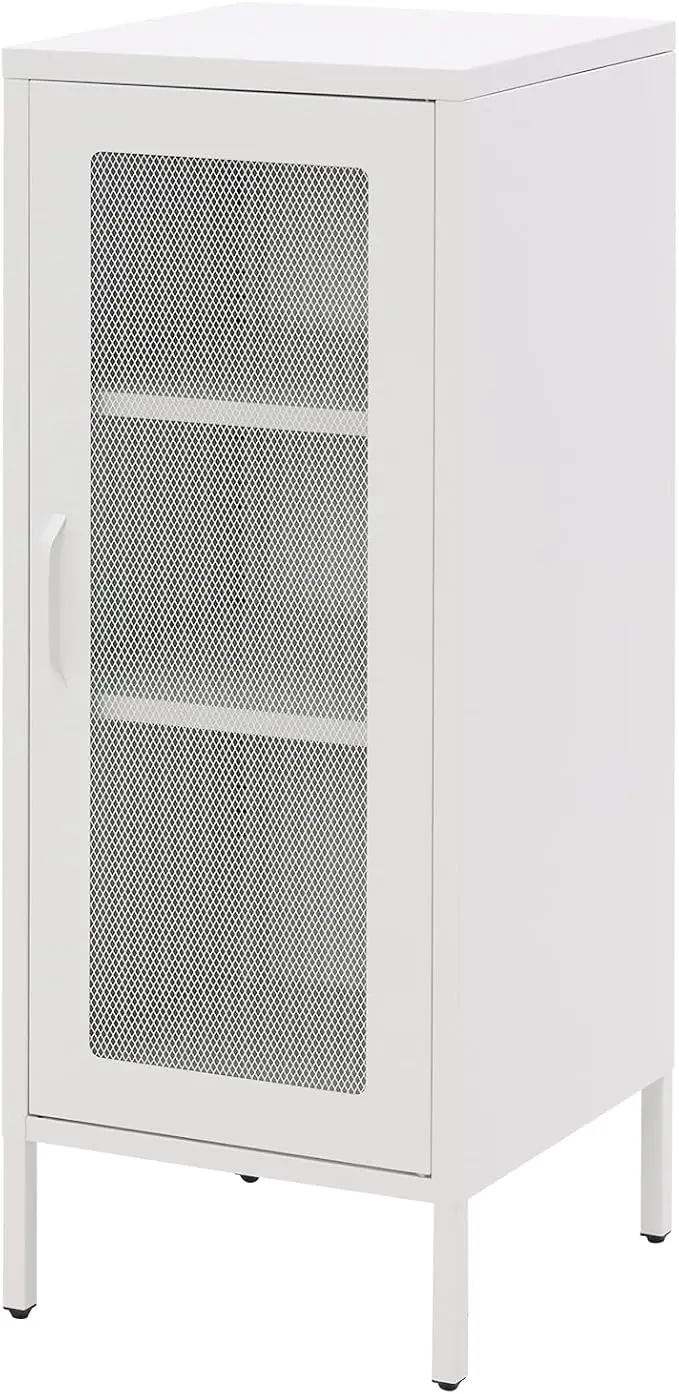Slim Metal Storage Cabinet