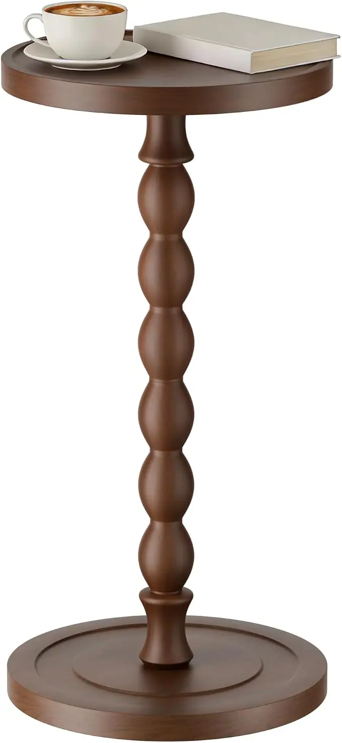 Small Side Table, Rubberwood Drink Table